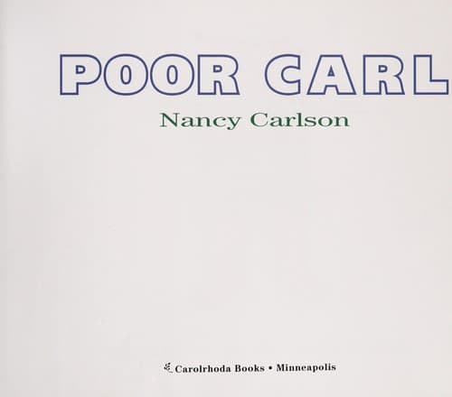 Cover of Poor Carl