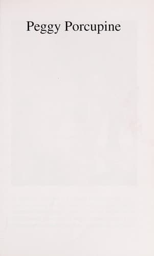 Cover of Peggy Porcupine