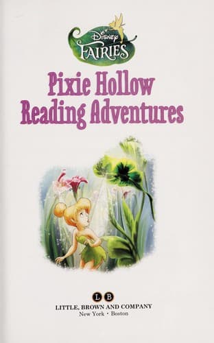 Cover of Pixie Hollow reading adventures