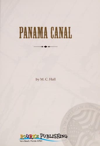 Cover of The Panama Canal