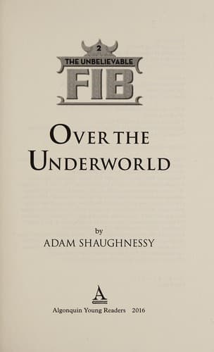 Cover of Over the underworld