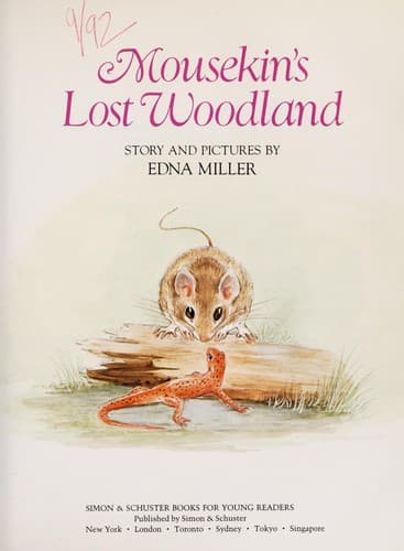 Cover of Mousekin's lost woodland