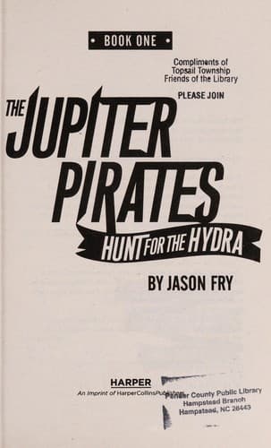 Cover of Jupiter Pirates - Hunt for the Hydra