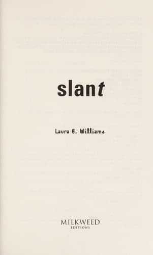 Cover of Slant