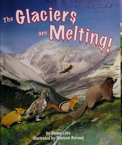 Cover of The glaciers are melting!