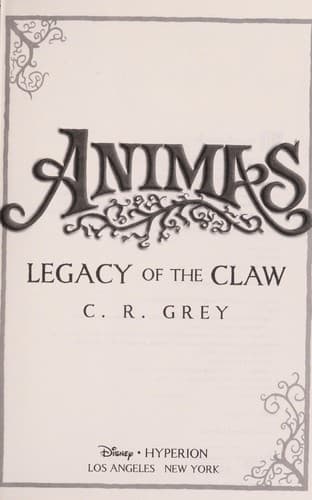 Cover of Legacy of the claw