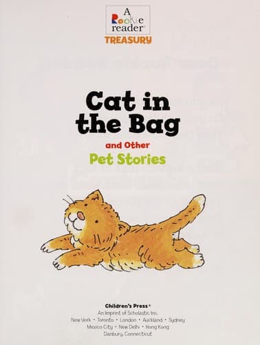 Cover of Cat in the bag