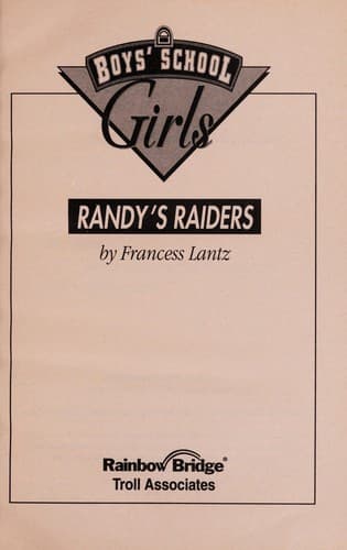 Cover of Randy's Raiders