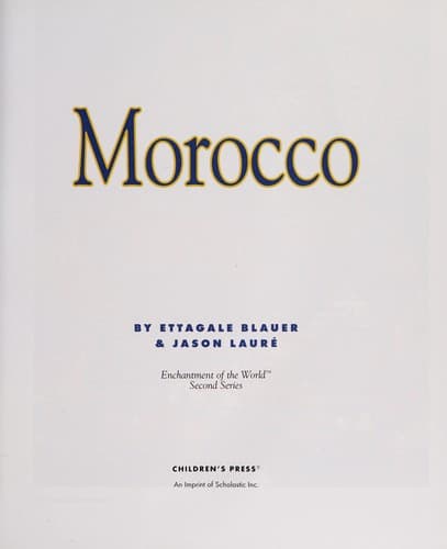 Cover of Morocco