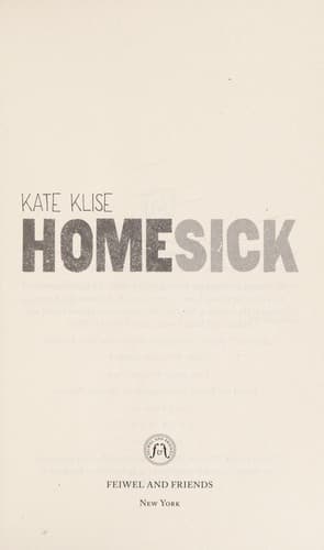 Cover of Homesick