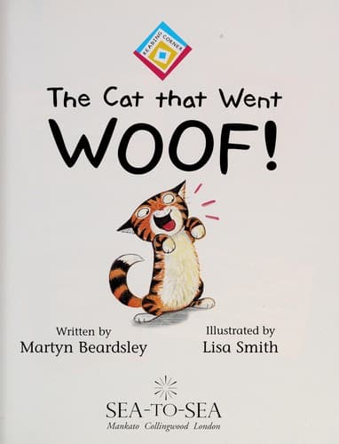 Cover of The cat that went woof!