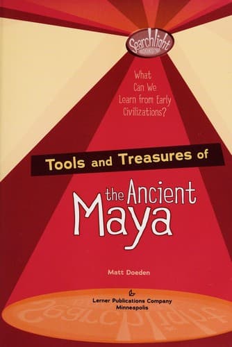 Cover of Tools and treasures of the ancient Maya
