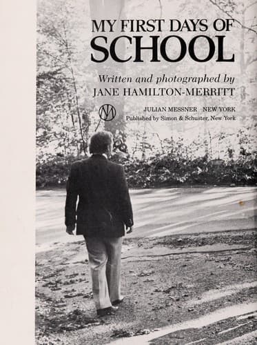 Cover of My first days of school