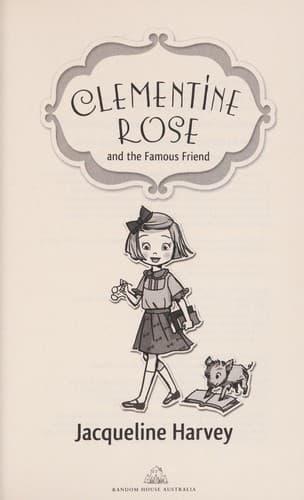 Cover of Clementine Rose and the famous friend