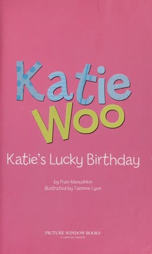 Cover of Katie's lucky birthday