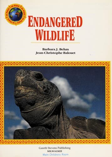 Cover of Endangered wildlife