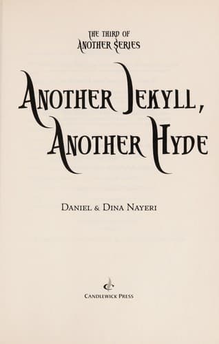 Cover of Another Jekyll, another Hyde