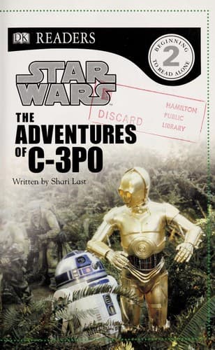 Cover of The adventures of C-3PO