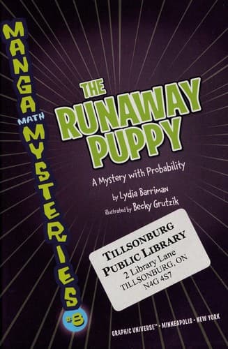 Cover of The runaway puppy