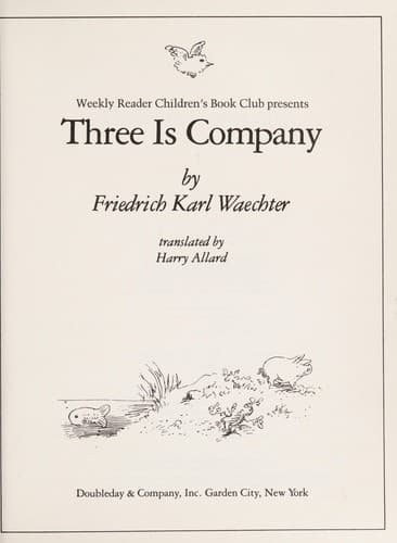 Cover of Three is company