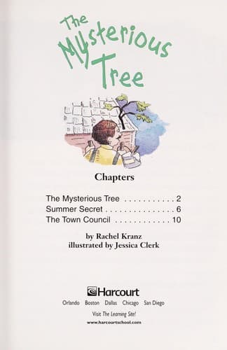 Cover of The mysterious tree