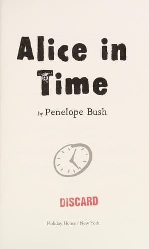 Cover of Alice in time