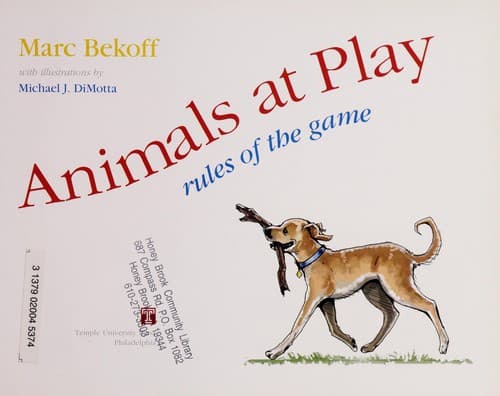 Cover of Animals at play