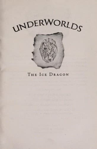 Cover of The ice dragon