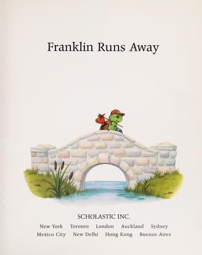 Cover of Franklin runs away