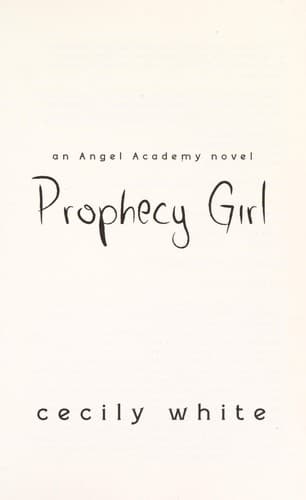 Cover of Prophecy girl
