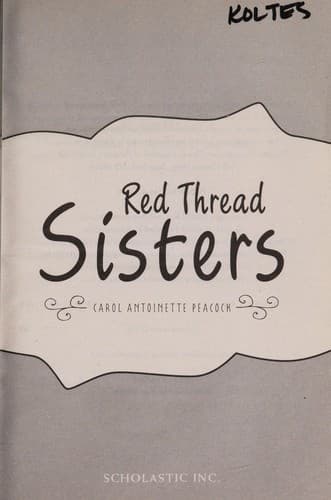 Cover of Red thread sisters