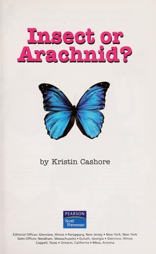 Cover of Insect or Arachnid?