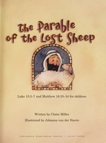 Cover of The parable of the lost sheep