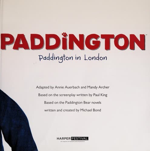 Cover of Paddington in London