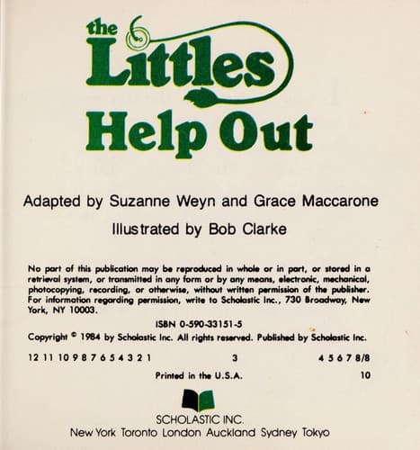Cover of The Littles Help Out