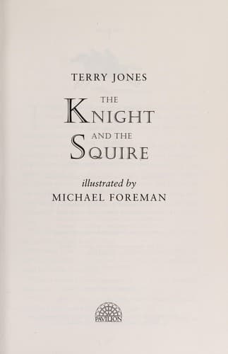 Cover of The knight and the squire