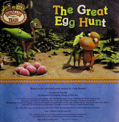 Cover of The great egg hunt