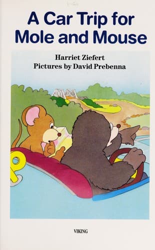 Cover of A car trip for Mole and Mouse