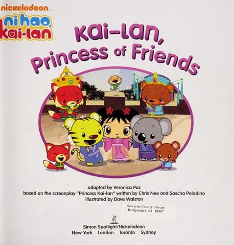Cover of Kai-lan, princess of friends
