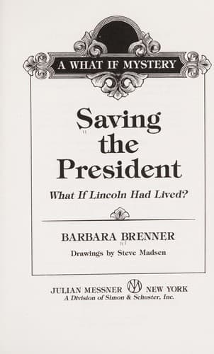Cover of Saving the president