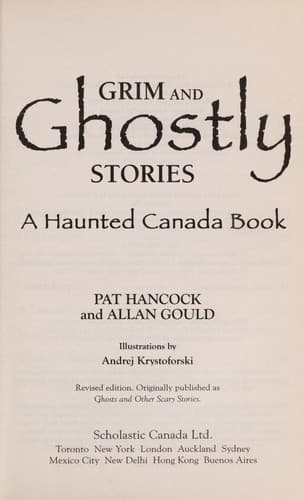 Cover of Grim and ghostly stories