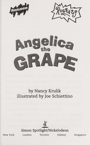 Cover of Angelica the grape