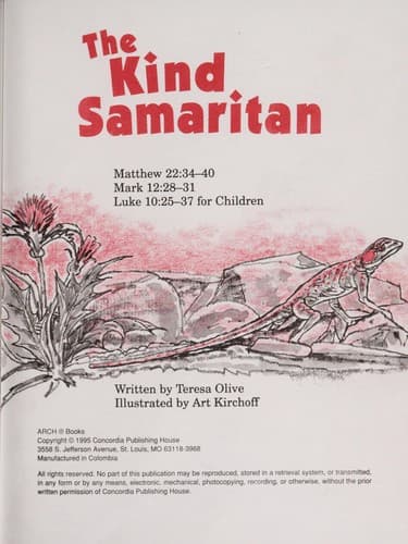 Cover of The kind Samaritan