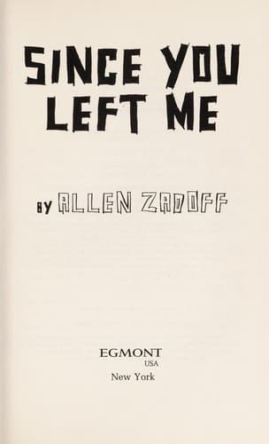 Cover of Since you left me