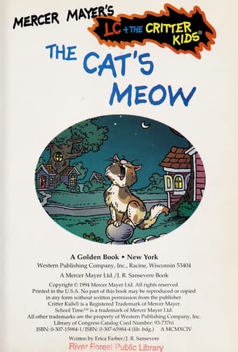 Cover of The Cat's Meow