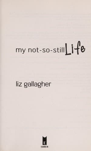 Cover of My not-so-still life