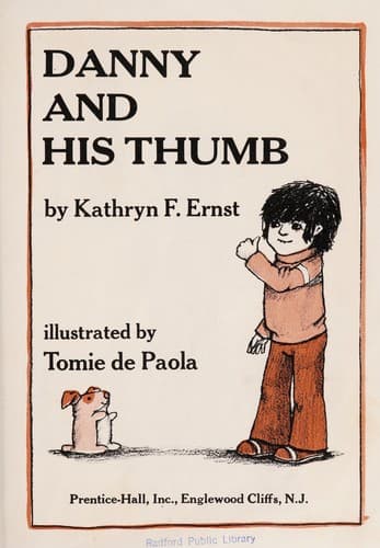 Cover of Danny and his thumb