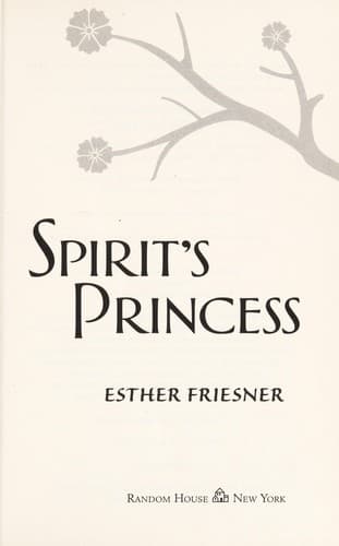 Cover of Spirit's princess