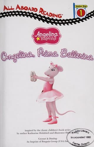 Cover of Angelina, prima ballerina