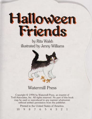 Cover of Halloween friends